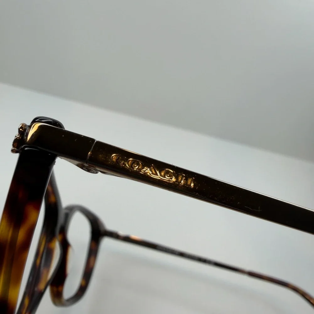 COACH HC6142 5120 (DARK TORTOISE) 51•17•140 COACH EYEGLASSES COACH GLASSES FRAME